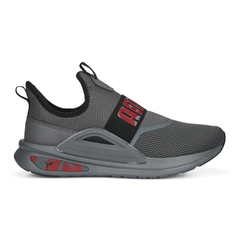 Puma Softride Enzo Evo SlipOn Grey Mens Athletic Sneakers 3779