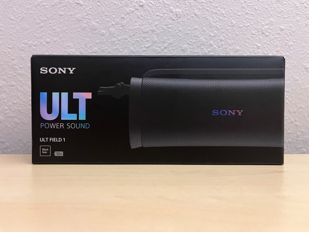 Sony ULT FIELD 1 Wireless Bluetooth Speaker Black Brand New Sealed