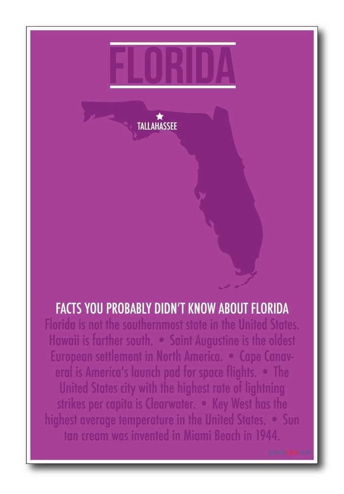 Florida - NEW US Travel Poster