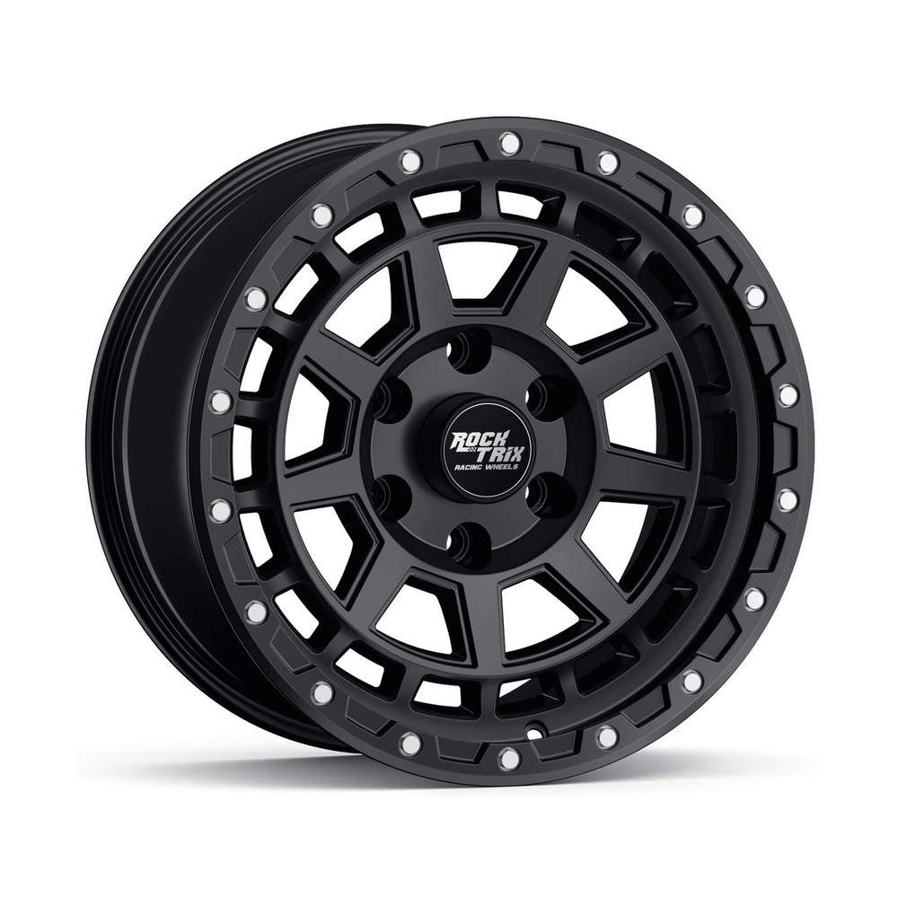 RockTrix RT114 17 inch Wheel Compatible with Ford 2021+ Bronco 17x9 6x5.5 Whe...
