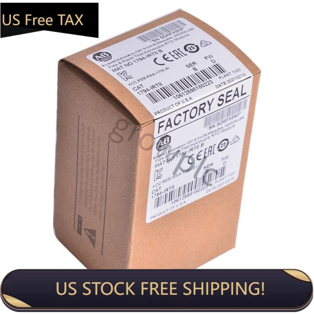 NEW Sealed Allen-Bradley Flex 8 Point Thermocouple RTD Module 1794-IRT8