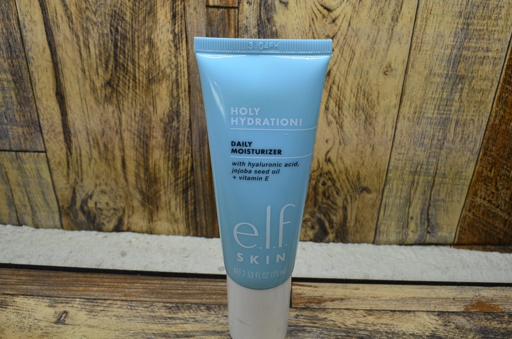 New E.L.F. Skin Holy Hydration Daily Moisturizer with Hyaluronic Acid 2.53 oz