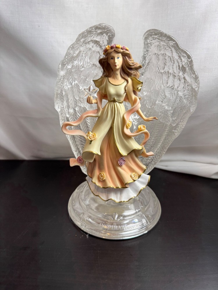 Bradford Exchange Angel of Inspiration Second Issue Crystal Blessings