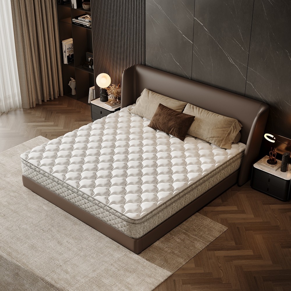 King Size Mattress Hybrid King Mattress in a Box with Memory Foam