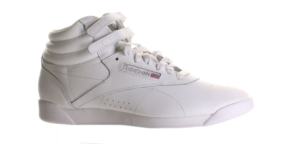 Reebok Womens F/S Hi White Cross Training Shoes Size 9.5 (7779598)