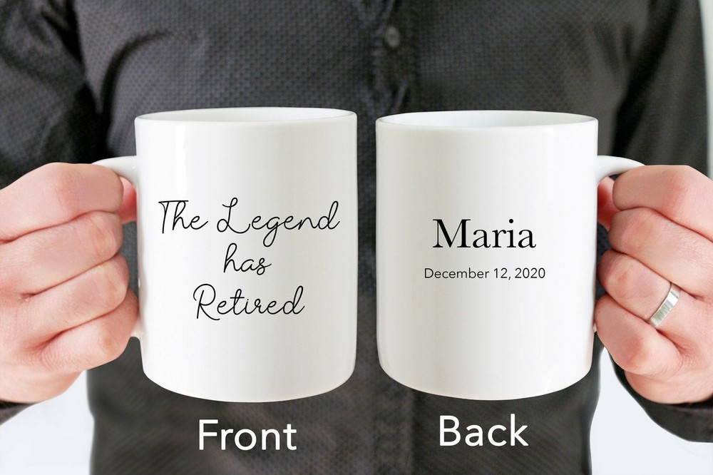 The Legend Has Retired Retirement Gift Retirement Custom Gift Boss Retirement
