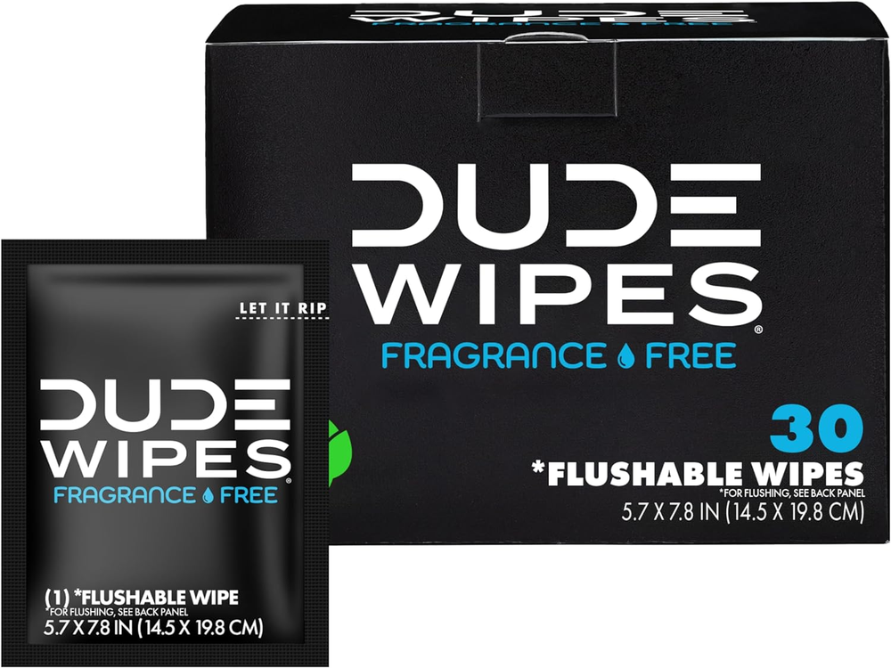On-The-Go Flushable Unscented Extra-Large Individually Wrapped Adult Wet Wipes ✅