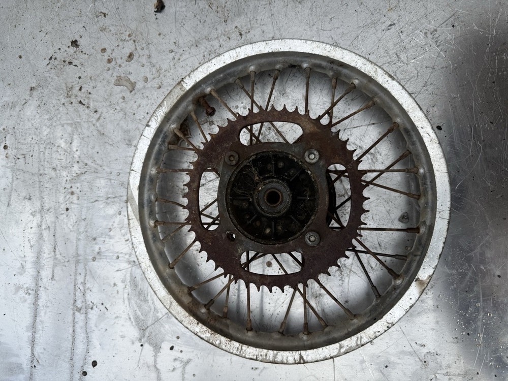 Suzuki RM80 RM 80 Rear Wheel OEM genuine Rim Mag Tyre Spoke Original