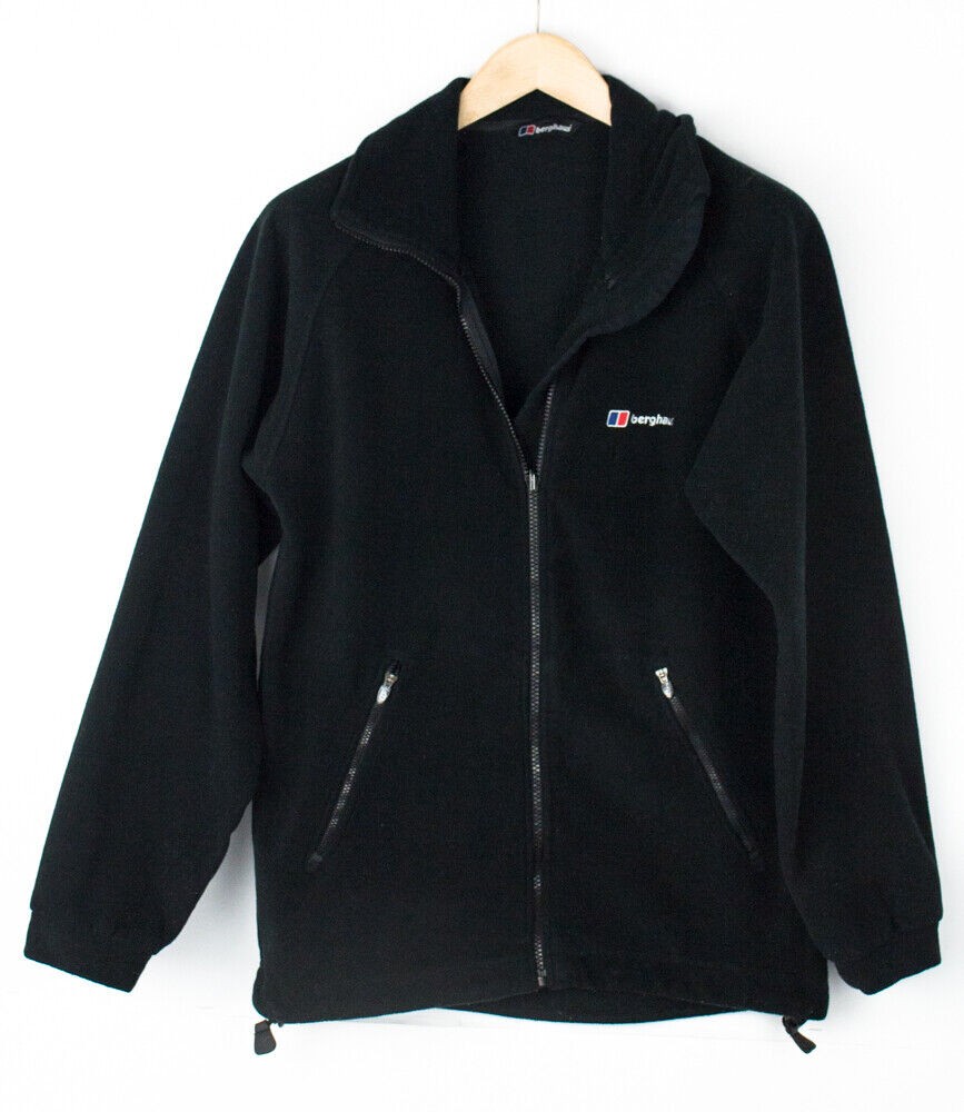 BERGHAUS Men Zip Fleece Jumper Sweater Size M