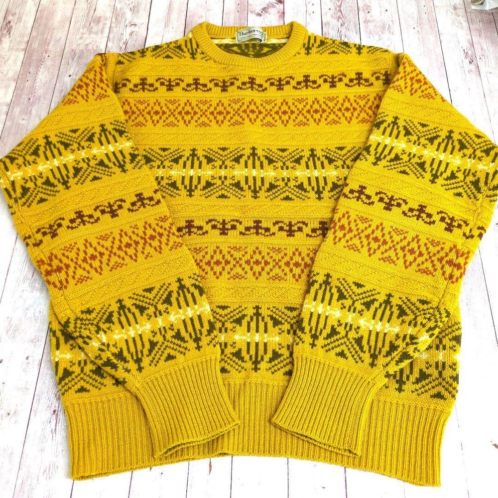 Burberry knit sweater Men's Fashion from Japan