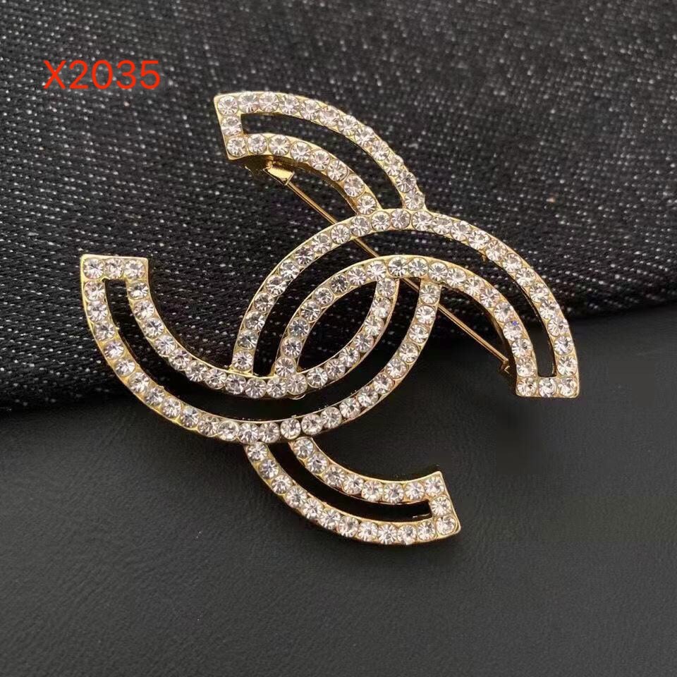 Metal enamel pearl women's brooch birthday gift (27 styles)  flower