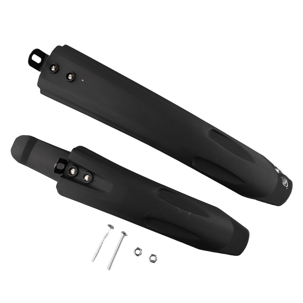 Durable Black Bicycle Fenders Mudguard for 14-18 Inch Wheels