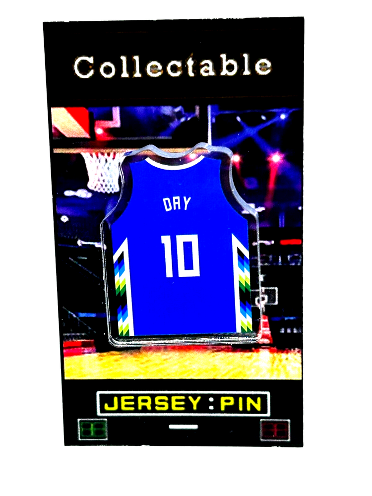 Milwaukee Bucks Todd Day jersey lapel pin-Classic RETRO Collectible