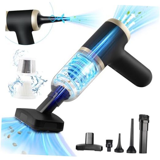 Handheld Vacuum Cordless Car Vacuum Portable with 20000PA, Lightweight Mini