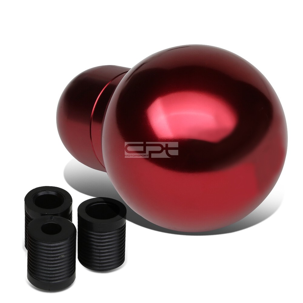 M8/M10/M12 MT/MANUAL GEAR TRANSMISSION RED BILLET ALUMINUM SHORT SHIFT KNOB