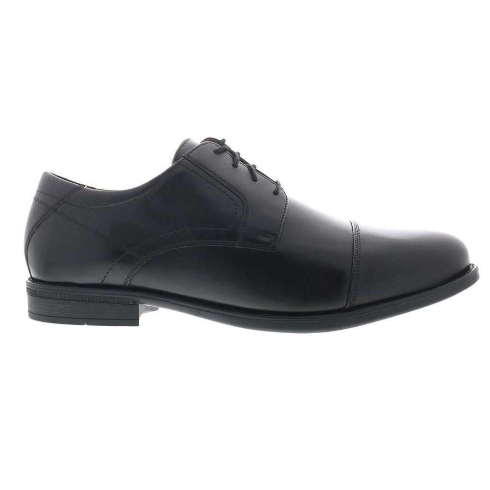 Florsheim Midtown Cap Toe Mens Black Extra Extra Wide 5E Oxfords Shoes