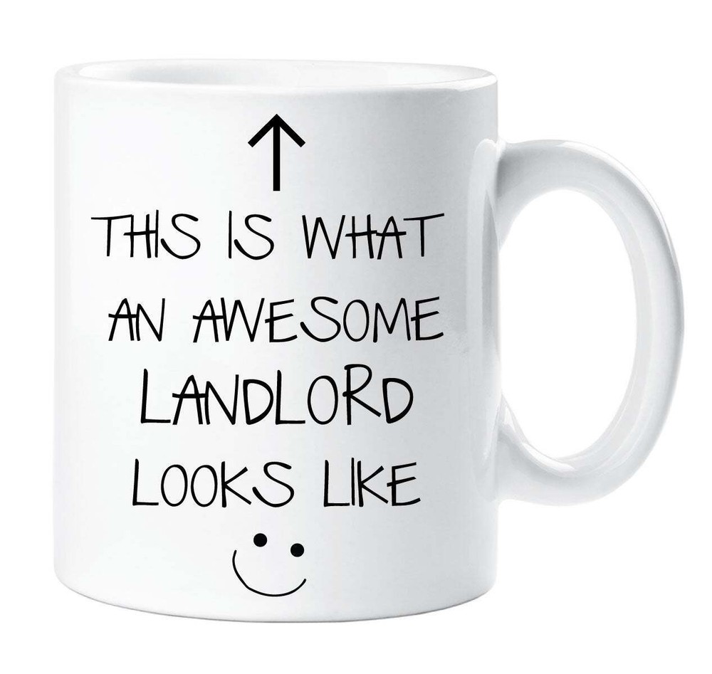 Awesome Landlord Design Ceramic Coffee Mug for Renters & Property Owners