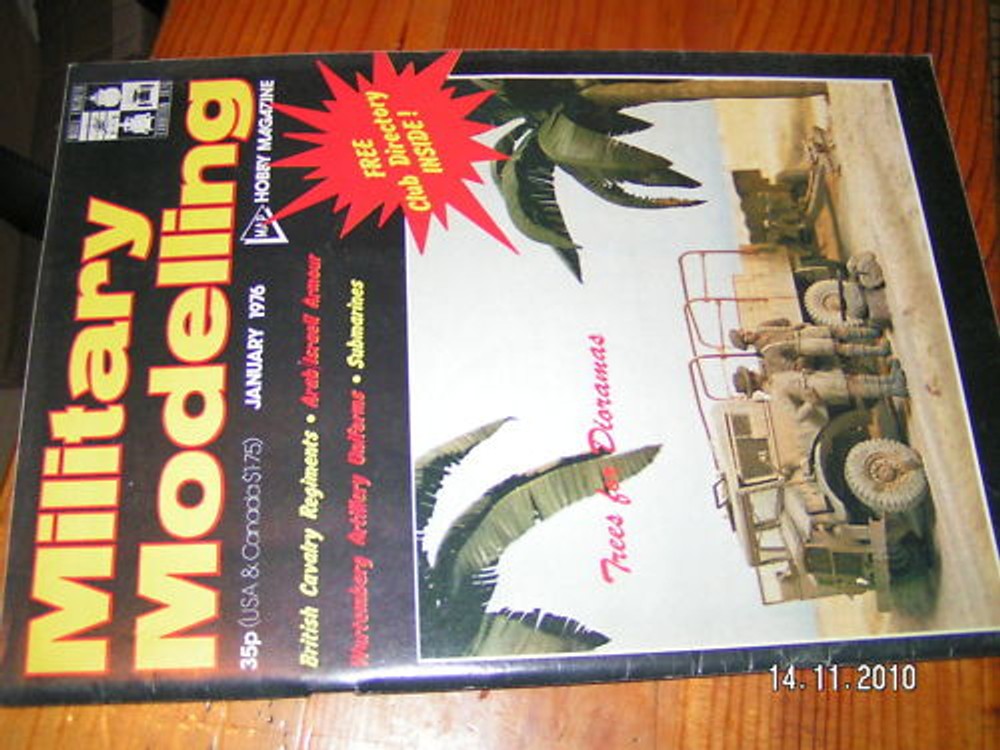 Military Modelling Vol 6 #1 Artillery Napoleon Hussars