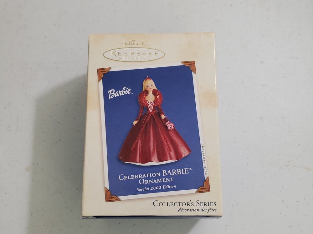 2002 Hallmark Keepsake Celebration Barbie Ornament Special Edition