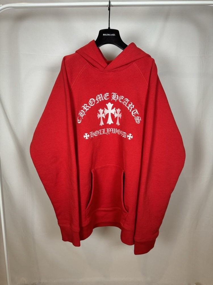Chrome Hearts Embroidered Hollywood Hoodie