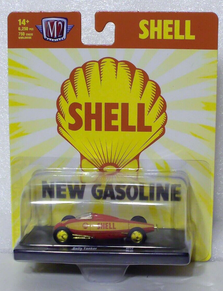 M2 Machines Gold Chase Shell Belly Tanker 1:64 Diecast 1/750 Limited Edition