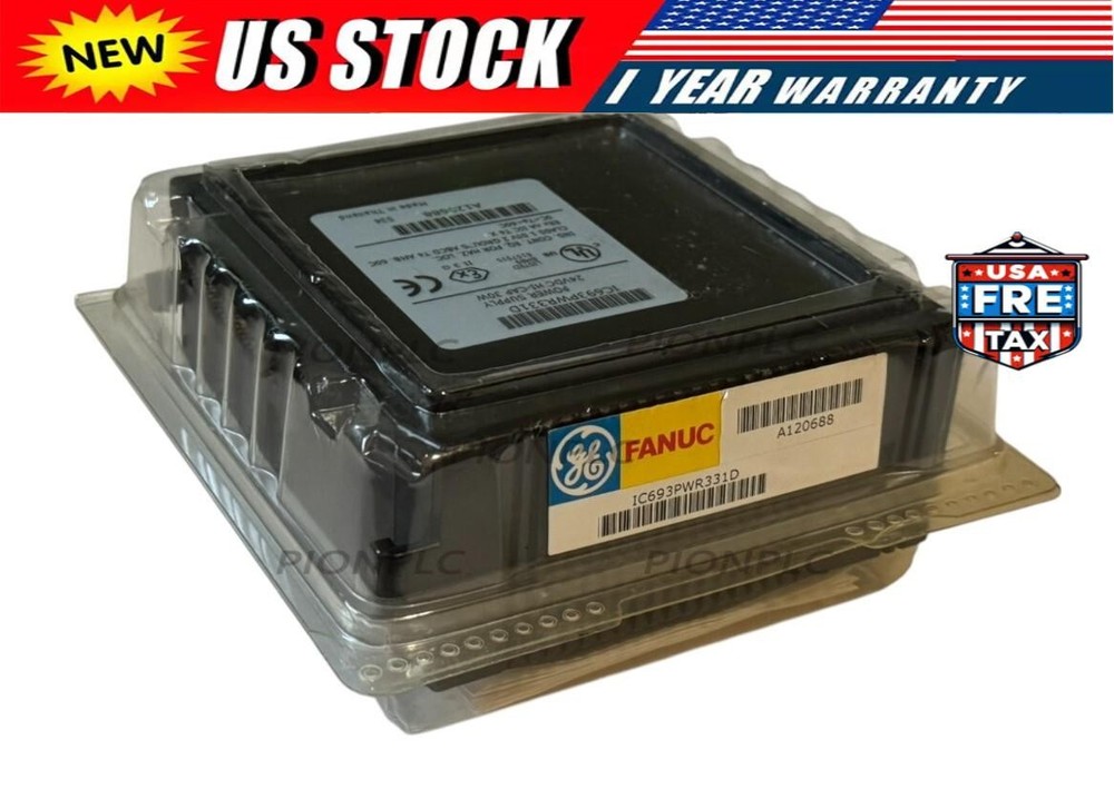 NEW SEALED GE FANUC IC693PWR331D HI-CAP POWER SUPPLY 24VDC 30W IC693PWR331