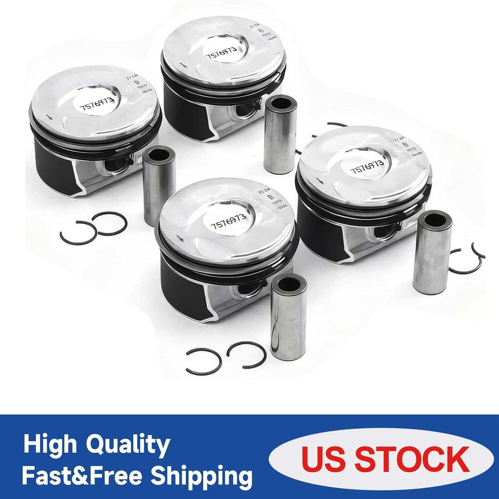 4x STD Pistons Pin Kit For Mini Cooper Clubman S JCW R55 R56 R57 1.6T N14B16A