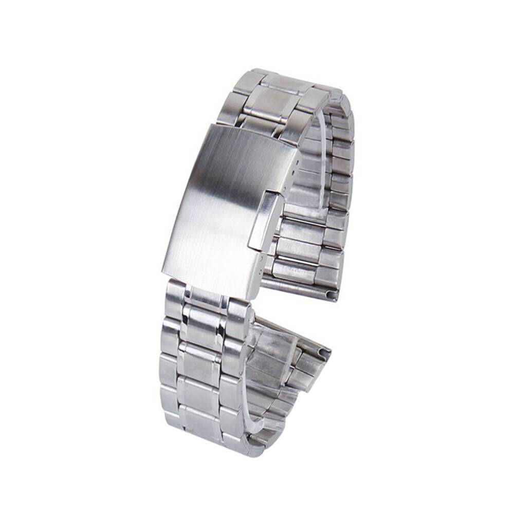 20 Mm Stainless Steel Watch Band 20mm Classic Strap Replacement Practical