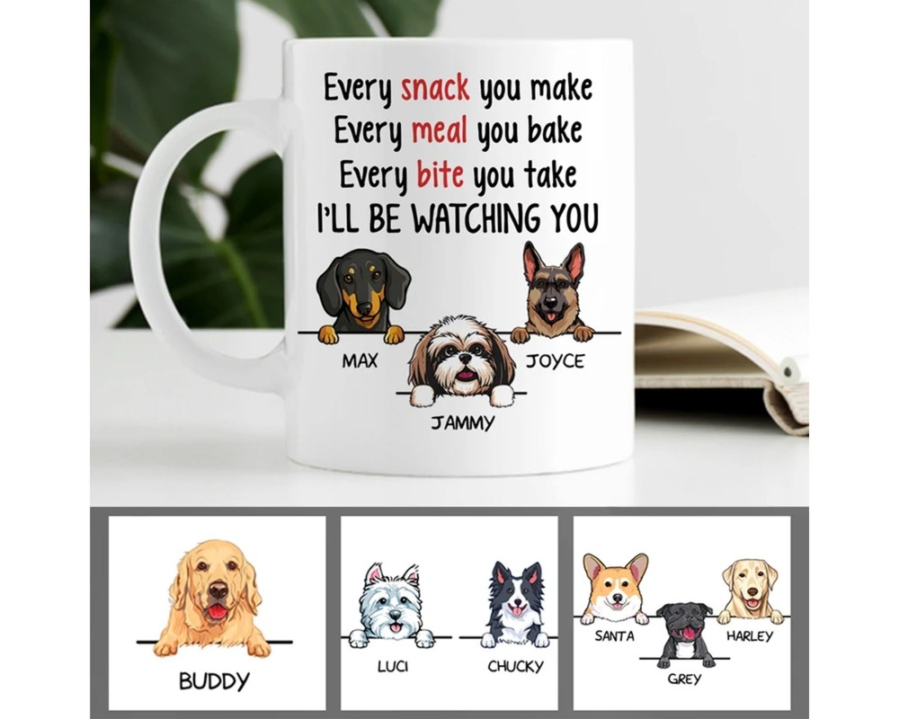 Dog Fathers Day Mug Dog Dad Gift Fathers Day Mug Dog Dads Mug Personalized Dog