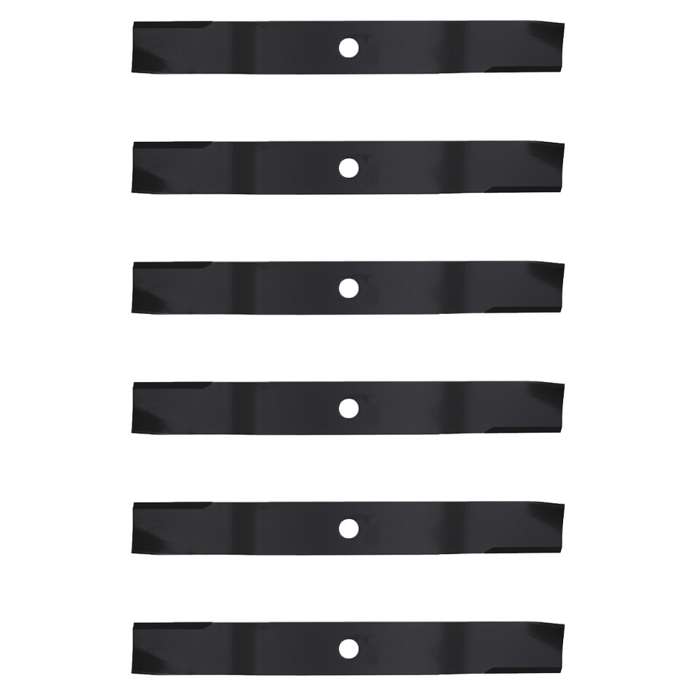 K5371-34330 Set of 6 Mower Blades for Kubota BX24 BX2660 BX7510 G2460G RCK60B-23BX