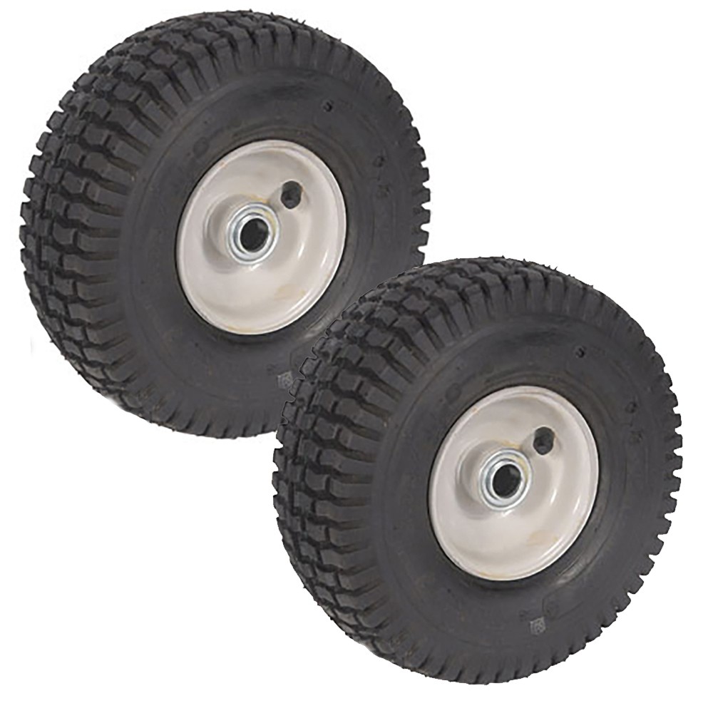 Qty 2: 4.10 x 3.50 x 4 Front Wheel Assembly Fits Snapper Replaces 134166