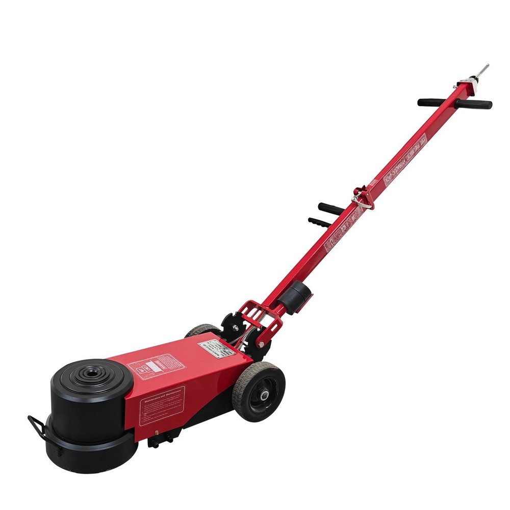 100 Ton Pneumatic Hydraulic Trolley Floor Jack 220mm Low Profile Trucks Heavy Du