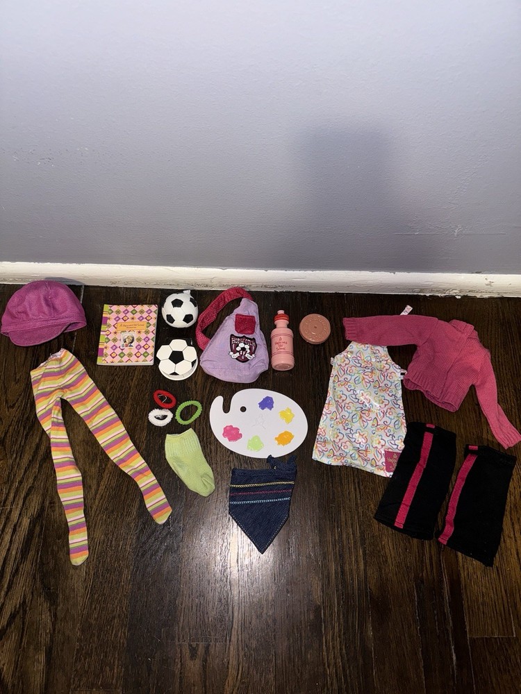Vintage American Girl Hopscotch Hill Doll Clothes & Accessories Lot