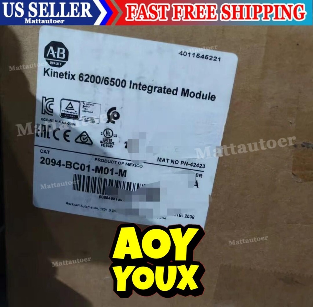 2094-BC01-M01-M New Factory Sealed Allen Bradley 1 YEAR WARRANTY 1PCS VERY GOOD-image