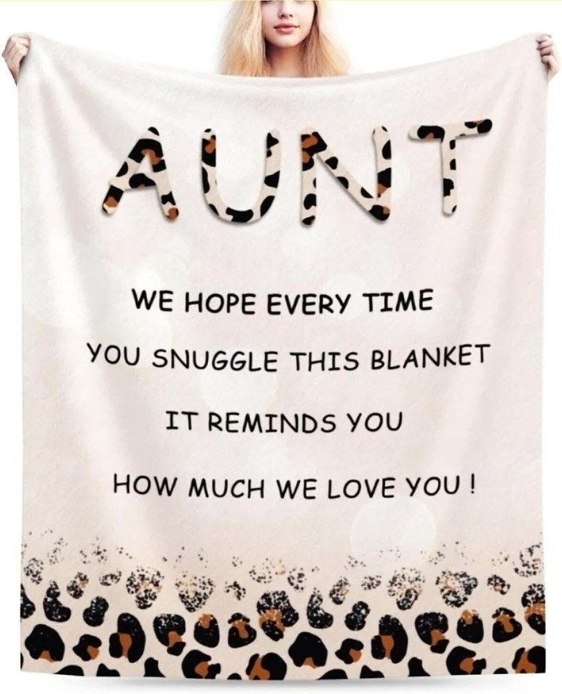 Mothers Day Blanket Aunt Gifts, Gifts from 60x80inch,-image