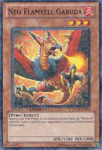 Neo Flamvell Garuda DT04-EN064 Common Duel Terminal x3 Near Mint