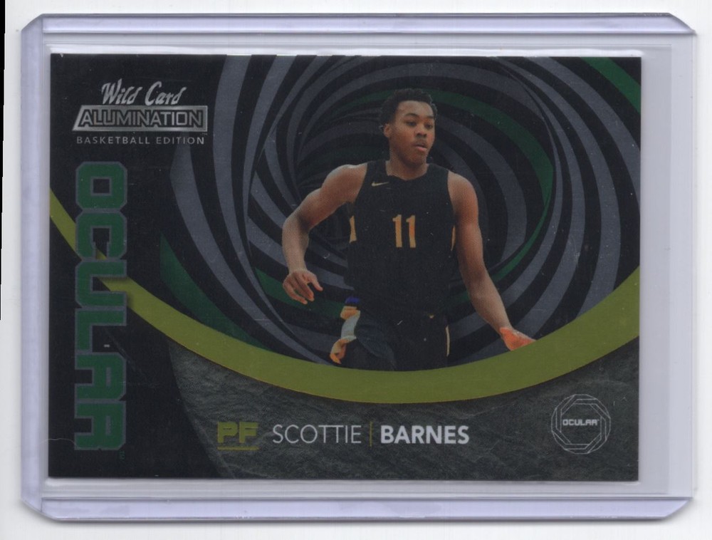2021-22 Wild Card Alumination Ocular Scottie Barnes Toronto Raptors #AOC-20