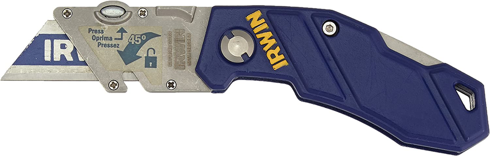 Utility Knife, Folding (2089100), Blue