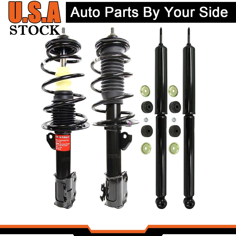 Monroe OEM Front Strut & Rear Shock For 2006-2011 Toyota Yaris Lifetime Warranty