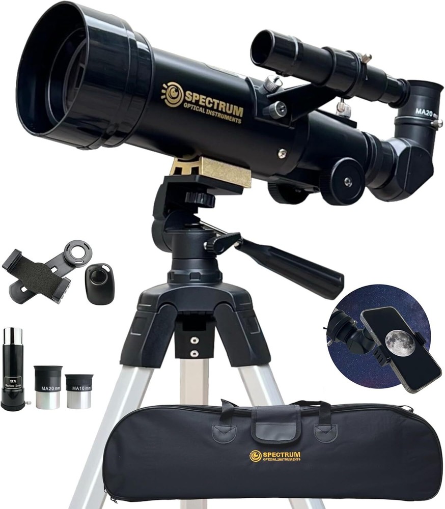 Premium 70mm Aperture Refractor Telescope With Carry Bag and Phone Holder