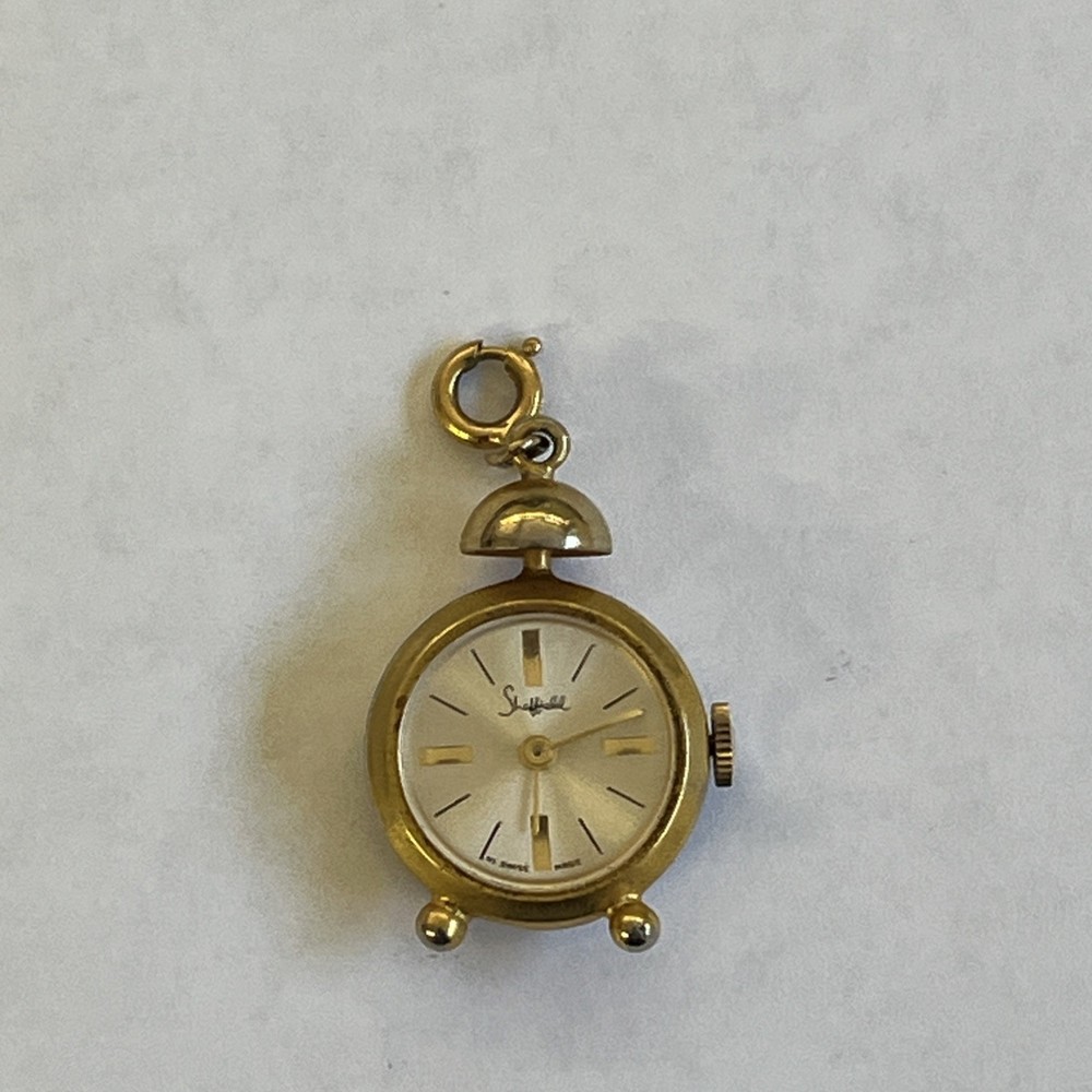 Vintage Sheffield Swiss Made Necklace Pendant watch