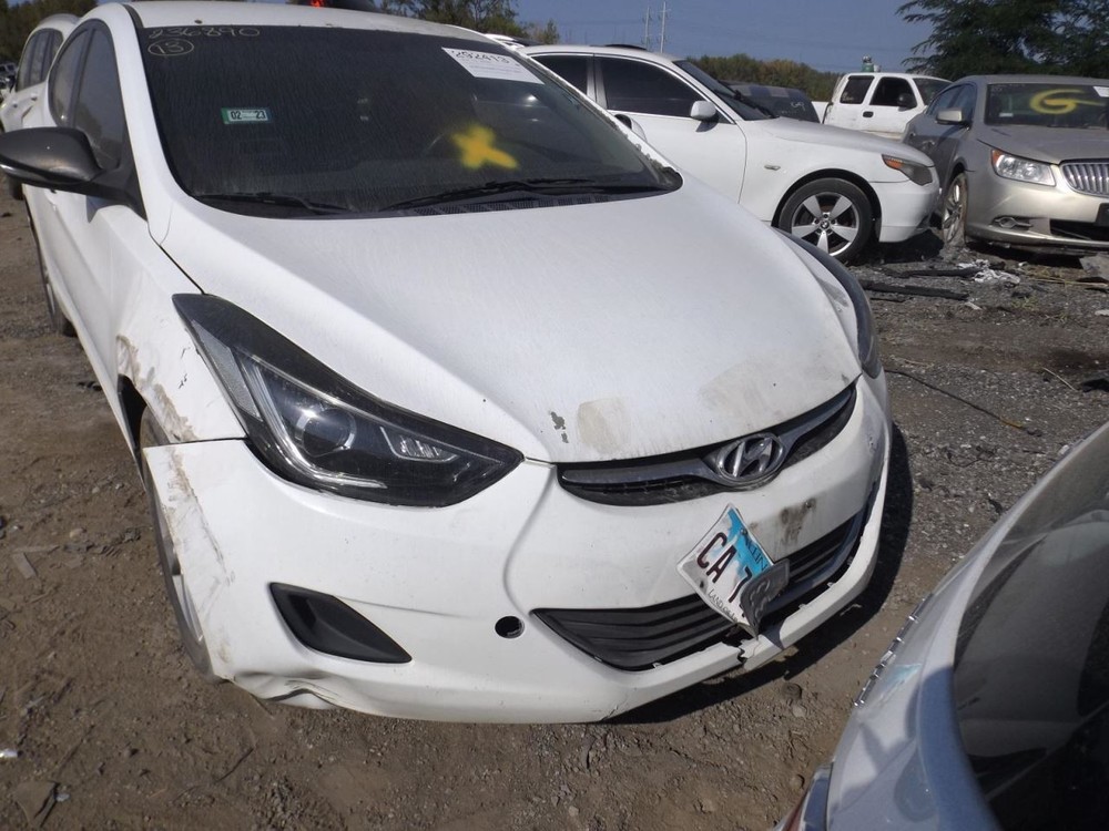 Passenger Front Door Electric Sedan With Solar Glass Fits 11-16 ELANTRA 1455547