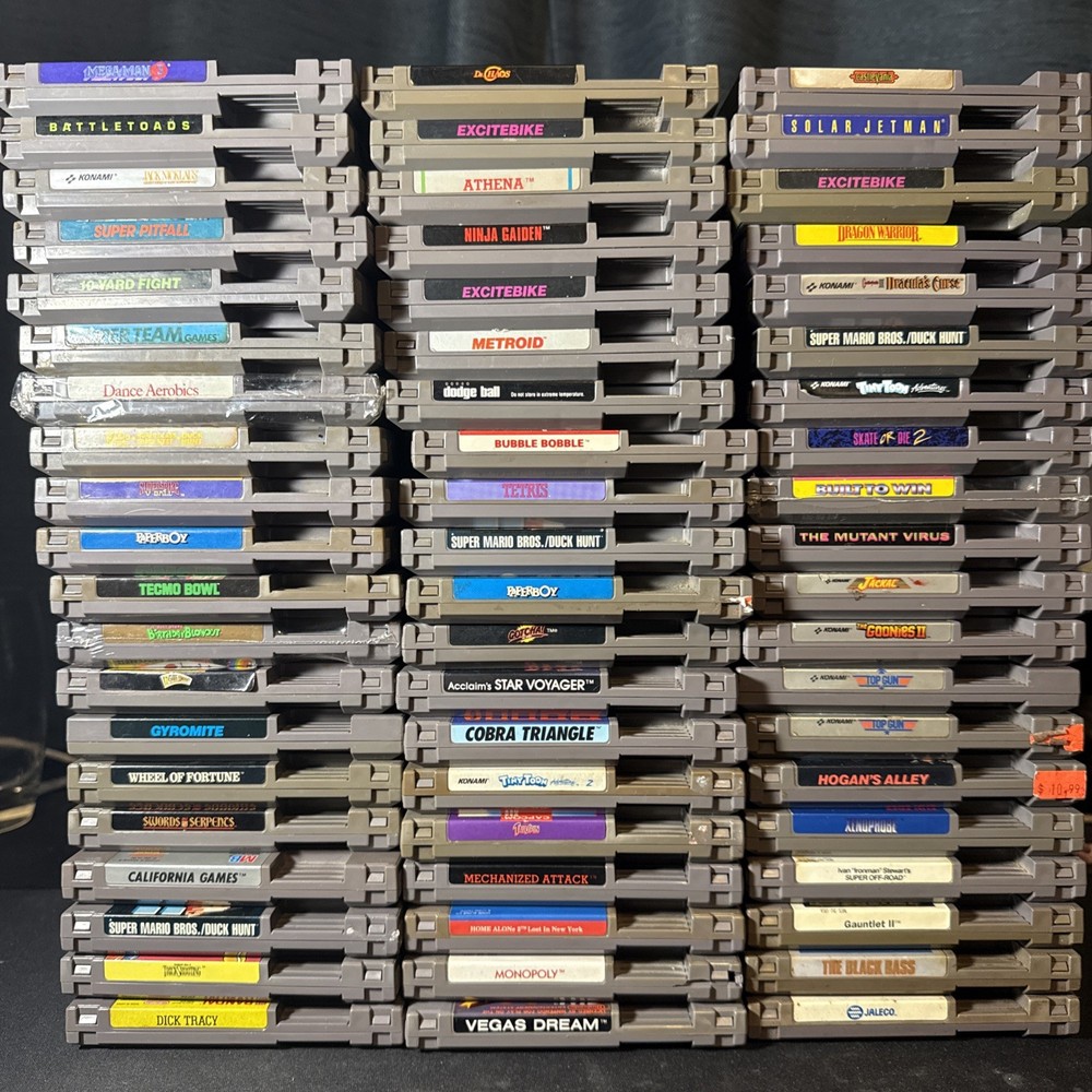Nintendo NES Games - Pick your Title All Tested Authentic, Buy 2/3/4 DISCOUNT