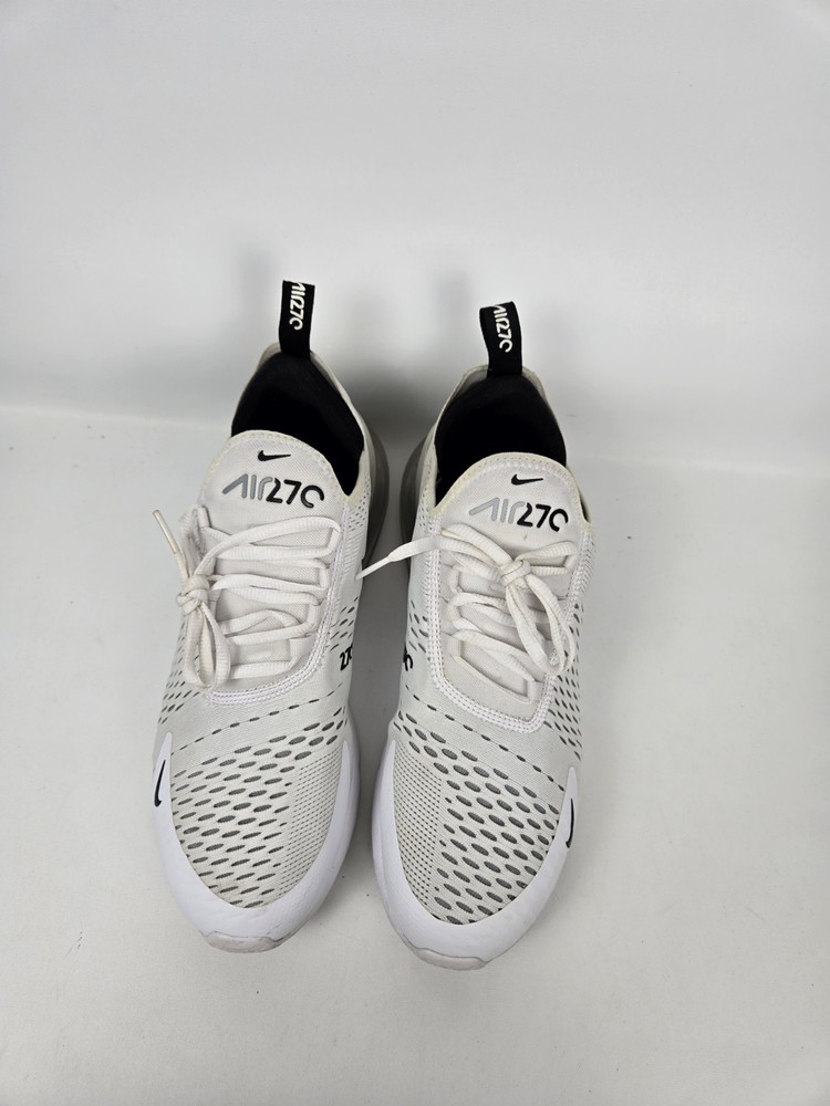 Nike Air Max 270 Low White Men's 9.5 AH8050-100 with box (damaged)