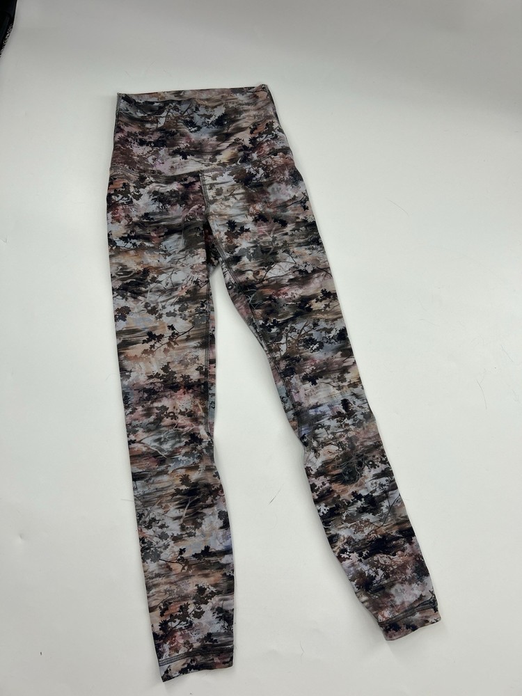 Lululemon Align High Rise Future Utopia Leggings Women’s Size 0 Pants Yoga