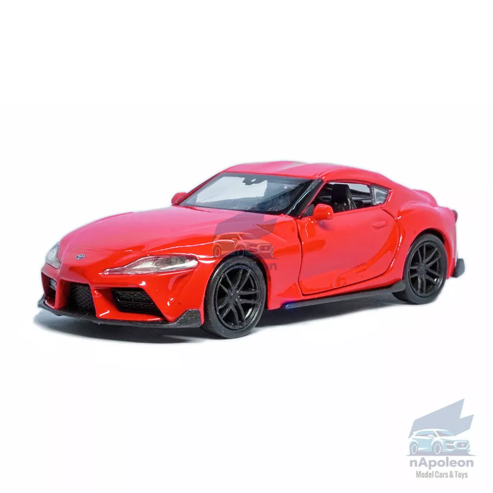 1/36 Scale Toyota Supra Model Car Alloy Diecast Toy Vehicle Collection Gift Red