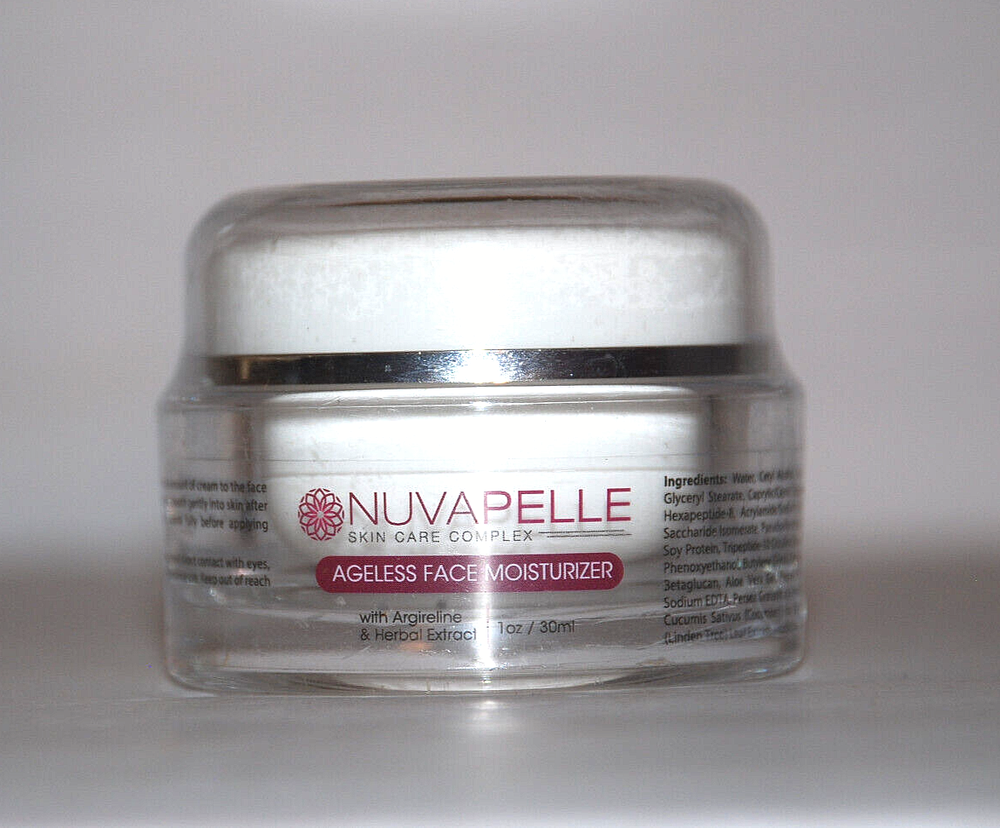NUVAPELLE Skin Care Complex Ageless Anti Wrinkle Face Moisturizer Cream 1oz 30ML