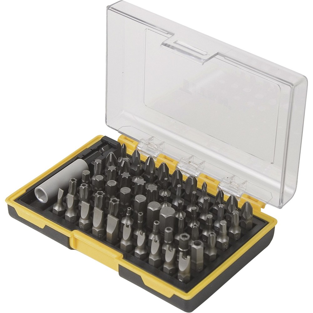 Klutch 61-Piece Screwdriver Bit Set for Versatile DIY and Professional Use