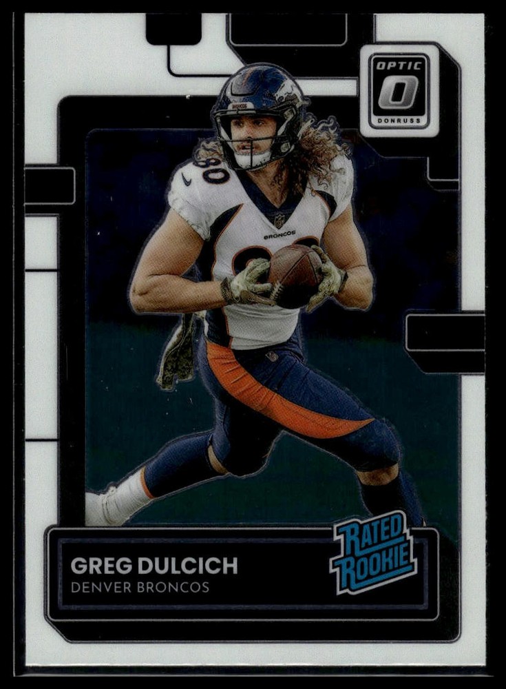 2022 Donruss Optic #288 Greg Dulcich Rated Rookie