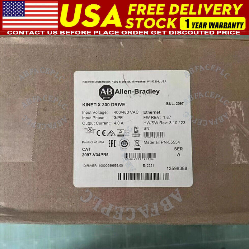 2097-V34PR5 New Factory Sealed AB 1 YEAR WARRANTY FAST DELIVERY 1PCS VERY GOOD-image